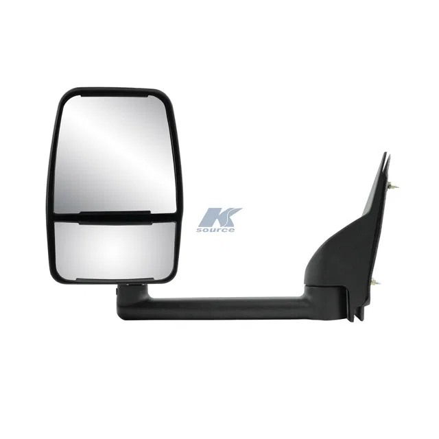 62170G – K-SOURCE Exterior Mirror, OEM Replacement Single Dual Lens Black With PTM Housing Manual Foldaway Without He...